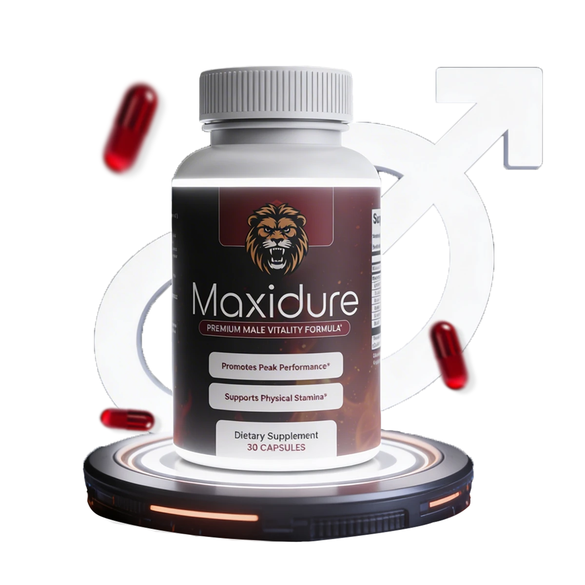 MaxiDure™ official male wellness supplement USA